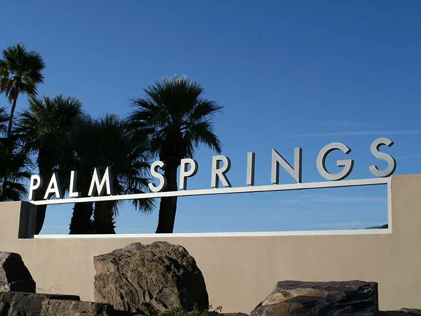 Palm Springs sign