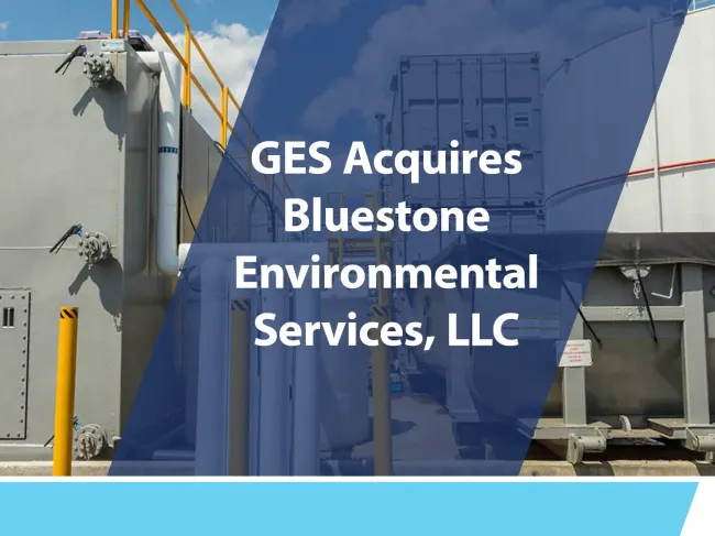 Bluestone Environmental Services, LLC Joins Groundwater & Environmental Services, Inc.
