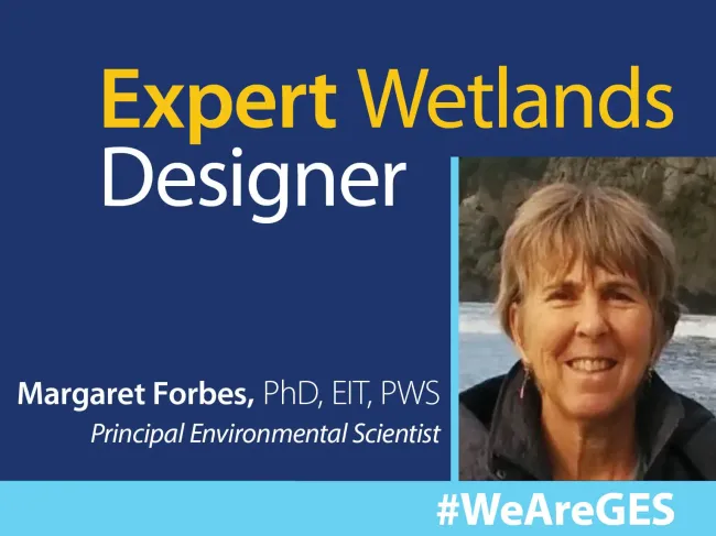Margaret Forbes, Expert Wetlands Designer