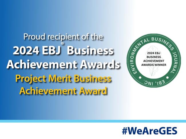 GES Receives 2024 EBJ Business Achievement Award