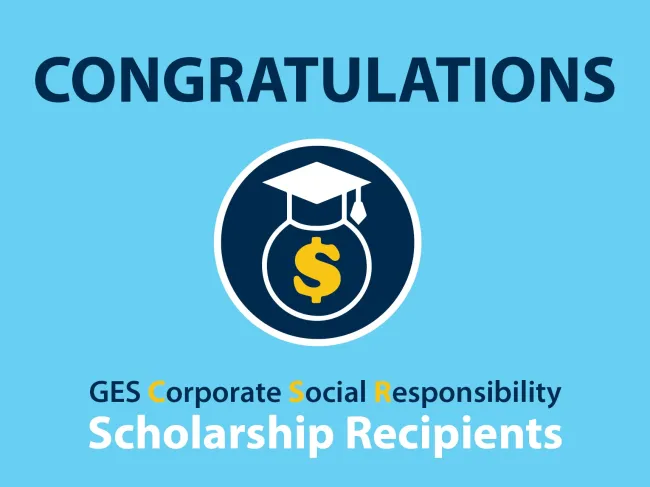 GES CSR Scholarship Graphic 
